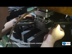 Λεπτή ζώνη ακριβείας Argentum / Χάλκινη ασφάλεια με σφράγιση προοδευτικής μήτρας μίας κοιλότητας